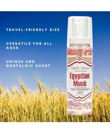 Infinix Egyptian Musk - Fine Fragrance Mist - Pack Of 2-4 fl oz/120ml Body Spray for Women Gentle and Long Lasting Body Mist For Daily Use Egyptian Musk 2 Fl Oz (Pack of 2) - Buy Online on GoSupps.com