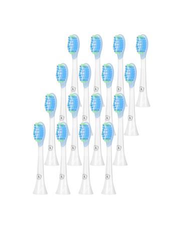 Aster Dental Care 16piece ASTER attachments for Philips Sonicare replacement brushes