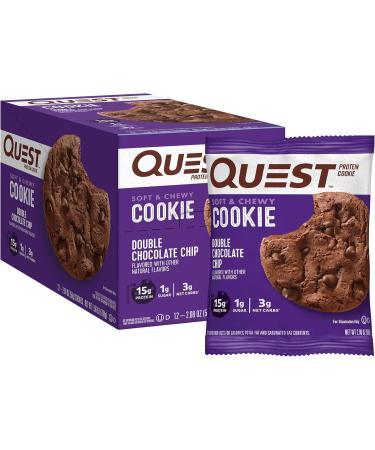 Muscle Milk Pro Advanced Nutrition Protein Shake Knockout Chocolate 11.16 Fl Oz Pack of 12 & Quest Double Chocolate Chip Protein Cookie 12 Count - Buy Online on GoSupps.com