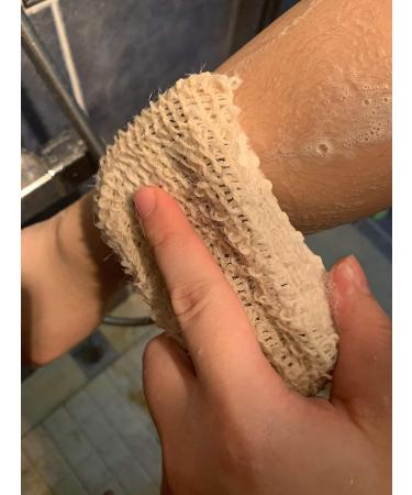 6-Pack Natural Exfoliating Sisal Soap Saver Bags for Shower Bath - Buy Online on GoSupps.com