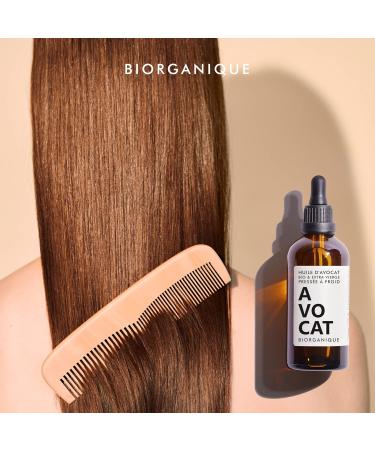 Buy Organic Avocado Oil for Skin & Hair - 100ml - 100% Pure Natural & Cold Pressed - Eco-Friendly Amber Glass Bottle - Buy Online on GoSupps.com