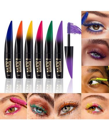 Mascara Couleur Mascara Volume Longue Dur E Imperm Able Bouclant Et Anti-Boulochage (bleu Taille unique) - Buy Online on GoSupps.com
