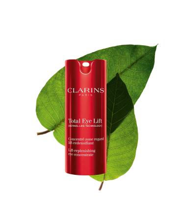 Clarins NEW Total Eye Lift | Anti Aging Eye Cream | Targets Wrinkles Crow's Feet Dark Circles and Puffiness For a Visible Eye Lift in 30 Seconds | REFILLABLE Total Eye Lift 0.5 Oz