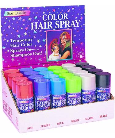 Rubie's Bright Red Color Hairspray - Vibrant Temporary Hair Dye - Buy Online on GoSupps.com