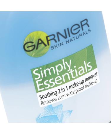 Garnier Simply Essentials 2 in 1 Make-up Remover - Gentle Cleansing for All Skin Types - Buy Online on GoSupps.com