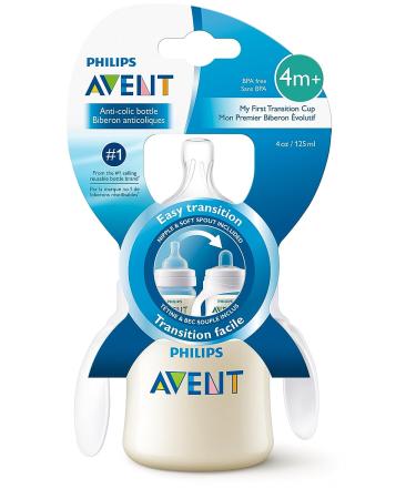 Philips AVENT My First Transition Cup 4oz - Clear 1 Count | Best Price & Quality - Buy Online on GoSupps.com