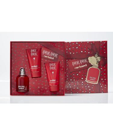 Cacharel Amor Amor Gift Set for Women Eau de Toilette Spray Perfume 1.7 Fl. Oz. 2 Pack Body Lotion 1.7 Fl. Oz. - Buy Online on GoSupps.com