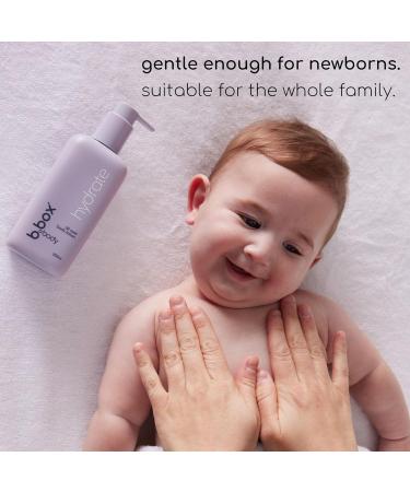 b.box Body Hydrate Baby Lotion - Calming Calendula & Chamomile Plant-Based & Gentle for Newborns 11.8 Fl Oz - Cruelty Free & Dermatologist Tested - Buy Online on GoSupps.com