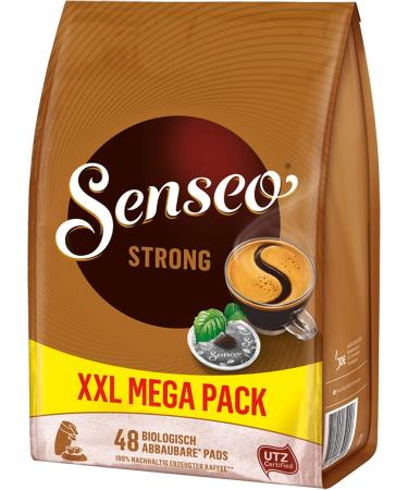 Senseo Strong Pack of 3 pods (144 pods) of strong tasting coffee - Buy Online on GoSupps.com