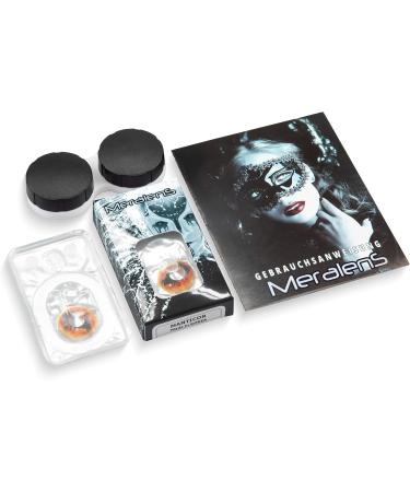 Funnylens Colored Crazy Manticore Year Dragon Cat Contact Lenses - Perfect for Halloween & Carnival | Free Containers - Buy Online on GoSupps.com