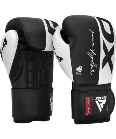 RDX Maya Hide Leather Boxing Gloves for Muay Thai Kickboxing & Sparring - 10oz to 16oz - Ideal for Home Fitness | International Shipping Available - Buy Online on GoSupps.com