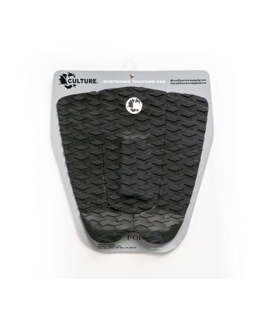 Culture Supply 3-Piece Traction Pad | Diamond Grip | 3M Adhesive | 40mm Tail Kick Arch