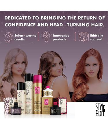 Style Edit Root Touch Up Spray for Light Brown Hair | Gray Coverage Root Concealer | Temporary Light Brown Hair Dye Spray - 0.75 oz Travel Size - Buy Online on GoSupps.com