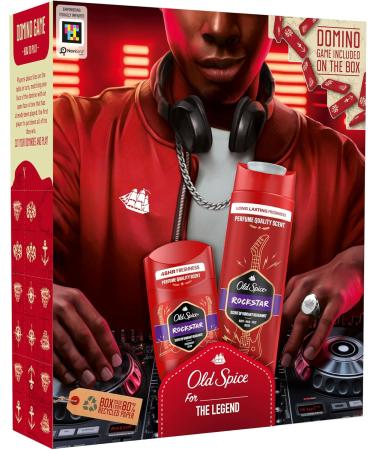 Old Spice Rockstar Gift Set For Men With Deodorant Stick And Shower Gel - Buy Online on GoSupps.com