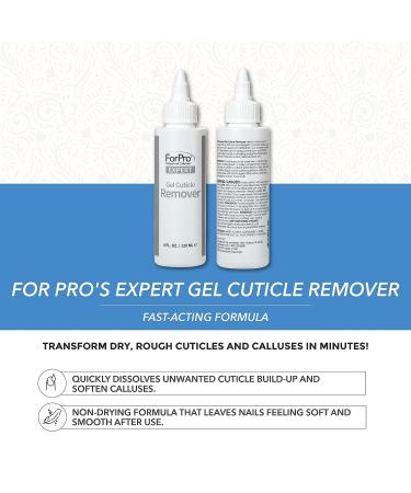 ForPro Expert Gel Cuticle Remover | Dissolves Cuticle Build Up | Softens Calluses | 4 fl. oz - Buy Online on GoSupps.com