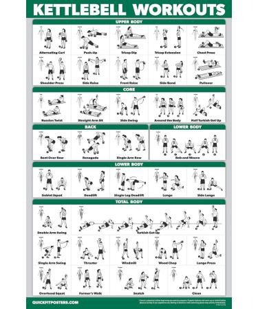 16-Piece Exercise Training Poster Set | Dumbbell Suspension Yoga & More | 18x24 Inch | Ships Internationally - Buy Online on GoSupps.com