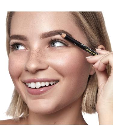 Arches & Halos Precision Brow Shaping Pencil - Double Sided Eyebrow Filler and Spoolie Brush - Vegan & Cruelty Free - Neutral Brown - 0.070 oz - Buy Online on GoSupps.com