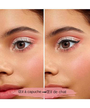 Eyeliner Tool for winged eyeliner tool Precision Eyeshadow Ruler Applicators Beginner Makeup Stencils Multifo Makeup Tool Purple - Buy Online on GoSupps.com