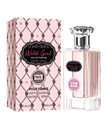 Hybrid & Company Wild Girl Eau De Parfume Pour Femme Natural Spray 3.4FL.OZ