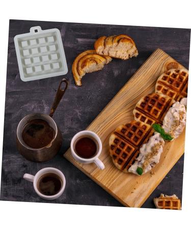 UKCOCO 2 Pcs Silicone Cookie Mold Square Pancake Tray Silicone Baking Waffle Mold Baking Tools Household - Buy Online on GoSupps.com