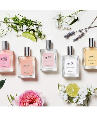 philosophy pure grace eau de toilette - crisp & clean women's perfume - with notes of water lily leafy greens & musk - long lasting fragrance 4 Ounce (Pack of 1) - Buy Online on GoSupps.com
