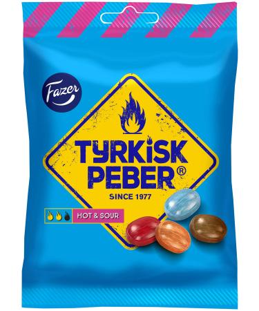 Fazer Fazer Turkish Pepper 150g Finnish Hard Candy Bags (Pack of 12)
