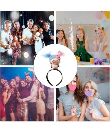 TROONZ Doll Hair Hoop Constellation Doll Hairband Cute Hairhoops | Cute Hairhoops for Styling Makeup Fashion Plush Doll Hairband for Girls Kids - Buy Online on GoSupps.com