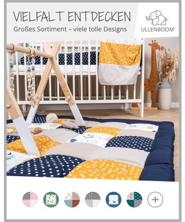 ULLENBOOM Bateponcho Babil | 100% Cotton Terry Bath Towel & Robe for Kids (1-3 Years) - Oeko-Tex Certified EU Made Blue - Buy Online on GoSupps.com