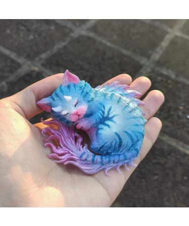 Devil Cat Horned Dragon Silicone Mold for Clay, Soap, Candle & Jewelry Making - 3 inch - Buy Online on GoSupps.com