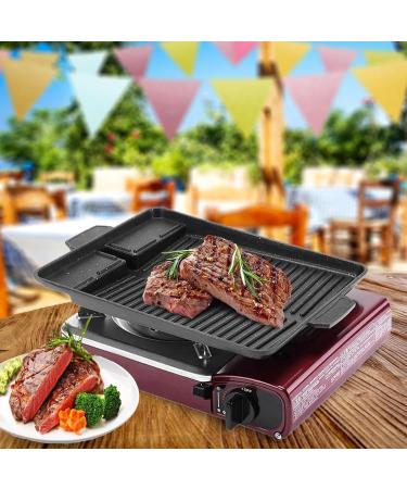 HAMIL Nonstick Frying Pan - Round Skillet Grill Pan - Griddle Nonstick Stove Top Grill Pan Kitchen Cookware for Vegetables Steak Meats Stove Top and Kitchen - Buy Online on GoSupps.com