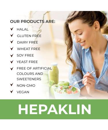 Ananta Medicare USA Hepaklin Herbal Liver Detox & Support Formula for Health 120 Tabs - Buy Online on GoSupps.com