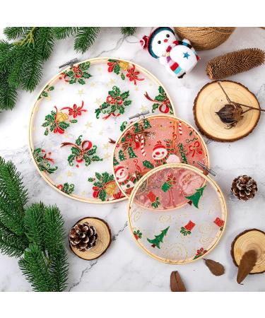 6PCS Matchne Bamboo Embroidery Hoops - 4 to 10 Inch Sizes - Easy Tighten/Loosen - Cross Stitch & Needlework Supplies - Crafts - Buy Online on GoSupps.com