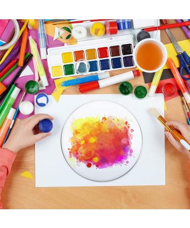 50-Piece Clear Circle Acrylic Blanks - 4 Inch Round Discs for Picture Frames, Painting, DIY Crafts - Buy Online on GoSupps.com