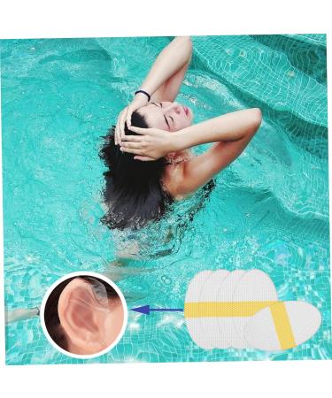 Waterproof Baby Shower Ear Covers - 50PCS Silicone Ear Protectors for Swimming & Bathing - Buy Online on GoSupps.com