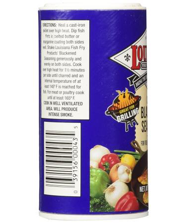Louisiana Cajun Blackened Seasoning - 2.5 oz Shakers (2 Pack) - Buy Online on GoSupps.com