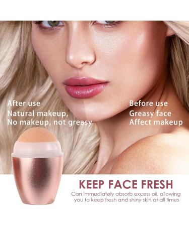 Face Oil Control Tool Reusable Facial Skincare Tool Oil-Absorbing Volcanic Stone Face Roller Smoother Easier Facial Excess Oil Blotting Tool Ball Design Long Service Life for Home Travel Iu - Buy Online on GoSupps.com