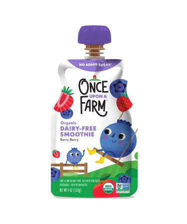 ONCE UPON A FARM Organic Berry Berry Storybook Smoothie, 4 Ounce