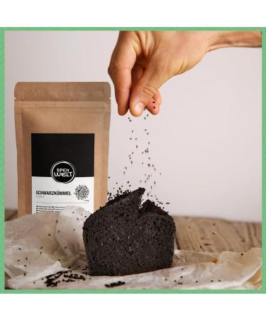 Spicy Welt Graines de Nigelle (100g) Cumin Noir Entier | Pour Pain Naan Salades Fromage & Cuisine Orientale | Saveur Poivr e & Croquante | 100% Naturel Sans Additifs - Buy Online on GoSupps.com
