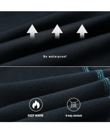 Buy Women's Long Winter Thermal Cycling Pants - Padded Quick Drying Elastic in Blue Line | Perfect for Cold Weather Cycling - Buy Online on GoSupps.com
