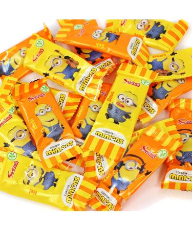Swizzels Minions Tropical Chew Bars Vegan Chewy Sweets- Bulk Box (12 x 120g) - Buy Online on GoSupps.com