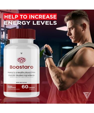 Boostaro Male Health Capsules Boostaro Advanced Maximum Strength Male Performance Blood Flow Support Supplement Boostaro All Natural Dietary Max Strength Health Support Supplement (60 Capsules) - Buy Online on GoSupps.com