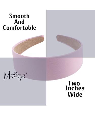 Girls 2 Satin Headband - Light Pink | Add a touch of elegance - Buy Online on GoSupps.com