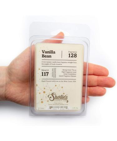 Shortie's Candle Company Vanilla Bean Wax Melts Bulk Pack - 4 Bars - Bakery & Food Scented Air Freshener Cubes - Buy Online on GoSupps.com