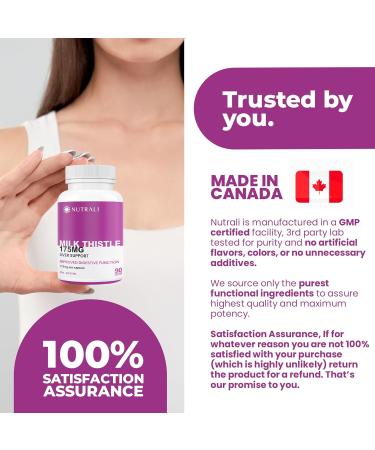 New HIGHEST POTENCY 175mg MILK THISTLE Capsules Liver Support Health & Detox. Helps Relieve Digestive Disturbances Milk Thistle Supplement for Women and Men 80% Silymarin Non-GMO Vegan Gluten Free. 90 Capsules. 2Pcks 180 count (Pack of 1) - Buy Online on GoSupps.com