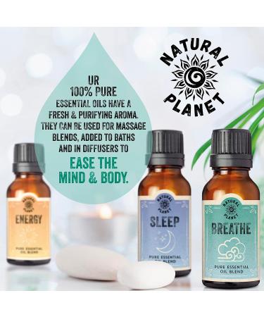 Natural Planet Breathe Essential Oil Blend 15ML with Neroli for Respiratory Health - Buy Online on GoSupps.com