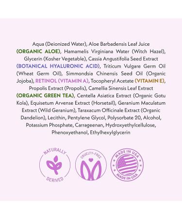 Eve Hansen 2% Retinol Serum for Face - Anti Aging & Wrinkle Filler with Hyaluronic Acid - 2oz Organic Vitamin A Serum - Pore Minimizer - Pack of 1 - Buy Online on GoSupps.com