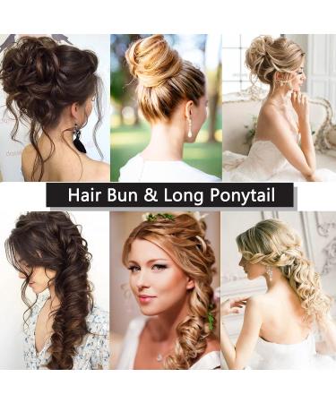 SEGO Lang Hair Part Extensions - Real Hair Messy Bun Tie Voluminous Urban Hairstyles - Middle Blond #24 (32g) - Buy Online on GoSupps.com