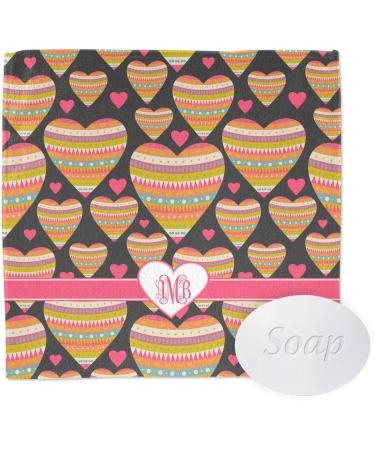 YouCustomizeIt Personalized Hearts Washcloth