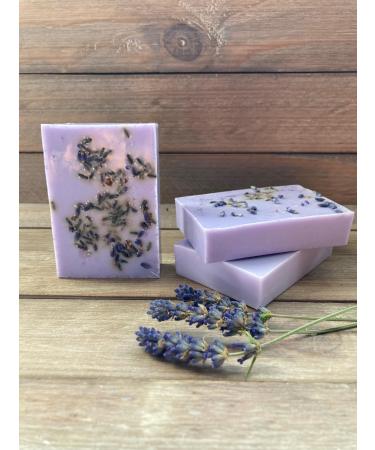 Lavender Bar Soap | Calming Lavender Soap Bar | Handmade Soap | Gift for Her | Self Care Kit