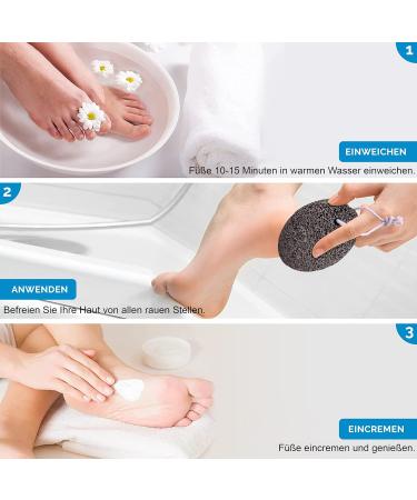 Holbeauty Bimsstein Foot Care | Natural Lava Stone Callus & Horn Skin Remover | Pumice for Feet & Hands | Terracotta Pumice Stone - Buy Online on GoSupps.com